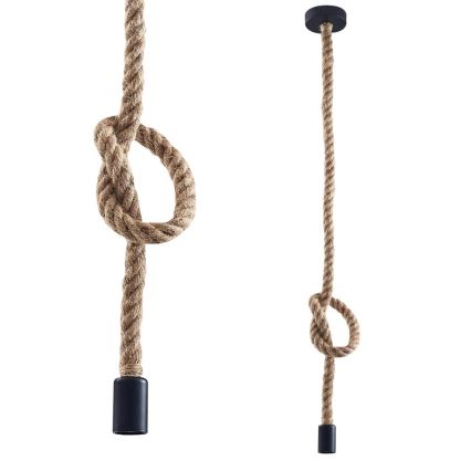 LED Пендел ROPE 1xE27/8W/230V