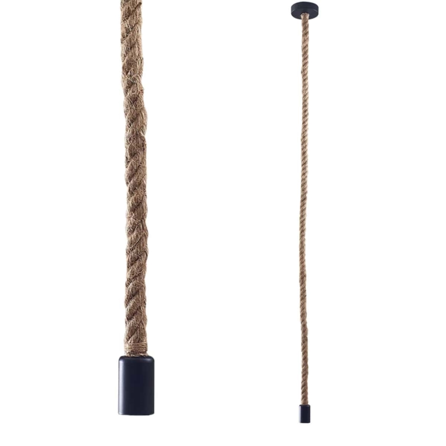 LED Пендел ROPE 1xE27/8W/230V