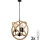 LED Пендел ROPE GLOBO 3xE14/4,3W/230V