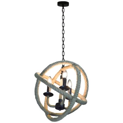 LED Пендел ROPE GLOBO 3xE14/4,3W/230V