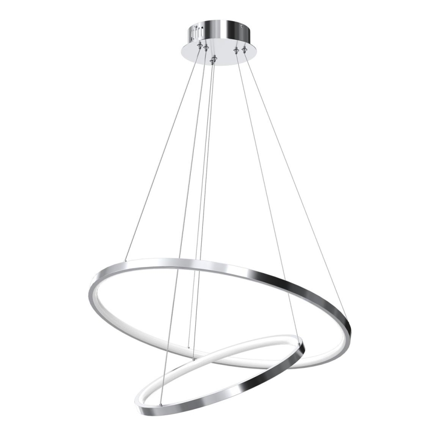 LED Пендел ROTONDA LED/51W/230V матов хром