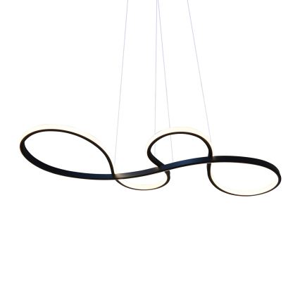 LED Пендел SALSA LED/38W/230V 4000K черен