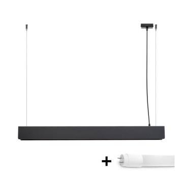 LED Пендел SPARK 1xG13/8,5W/230V черен