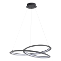 LED Пендел TANGO LED/44W/230V 4000K Ø 60 см черен