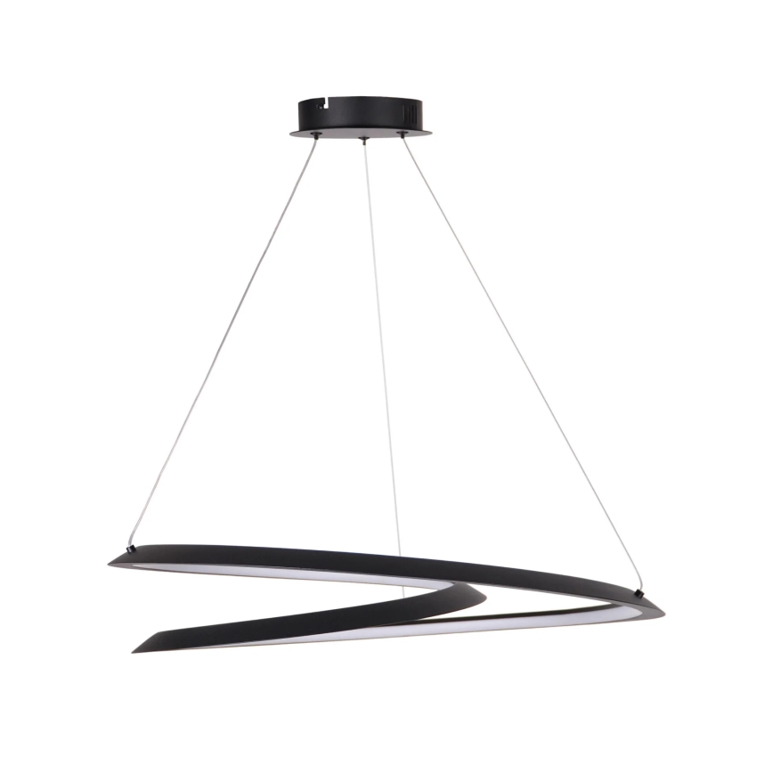 LED Пендел TANGO LED/44W/230V 4000K Ø 60 см черен