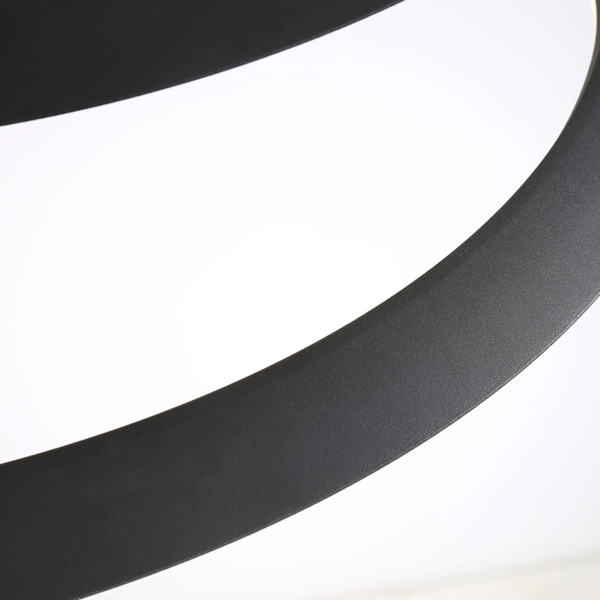 LED Пендел TANGO LED/44W/230V 4000K Ø 60 см черен