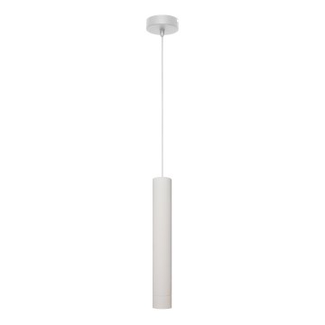 LED Пендел TUBA 1xGU10/4,8W/230V бял