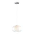 LED Пендел VASO LED/4W/230V Ø 18 см бял