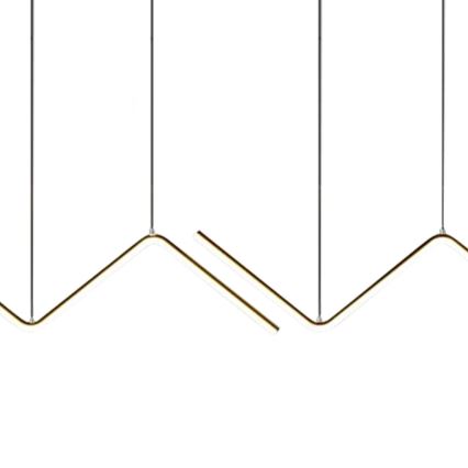 LED Пендел VERTE 2xLED/11W/230V черен