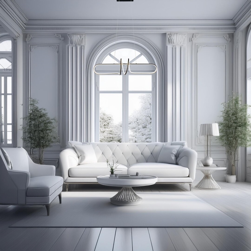 LED Пендел VERTIGO LED/54W/230V черен