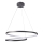 LED Пендел ZEFIRA LED/52W/230V 4000K Ø 60 см антрацит