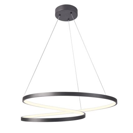 LED Пендел ZEFIRA LED/52W/230V 4000K Ø 60 см антрацит