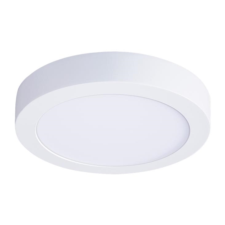 LED плафон 18W/230V, 3000/4000/6000K, диаметър 22,5 cm, бял