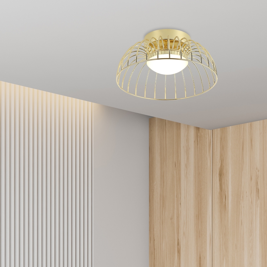 LED плафон BETSY LED/12W/230V Ø 25 см златист