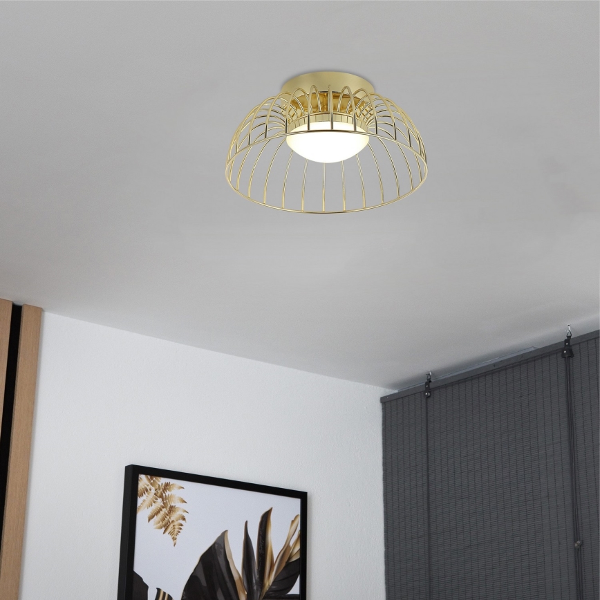 LED плафон BETSY LED/12W/230V Ø 25 см златист