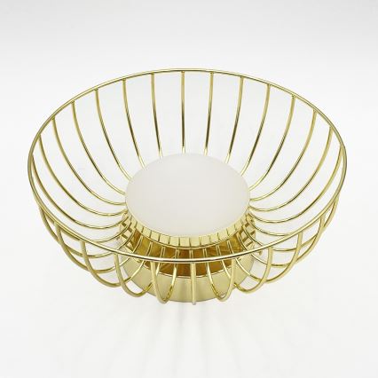 LED плафон BETSY LED/12W/230V Ø 25 см златист