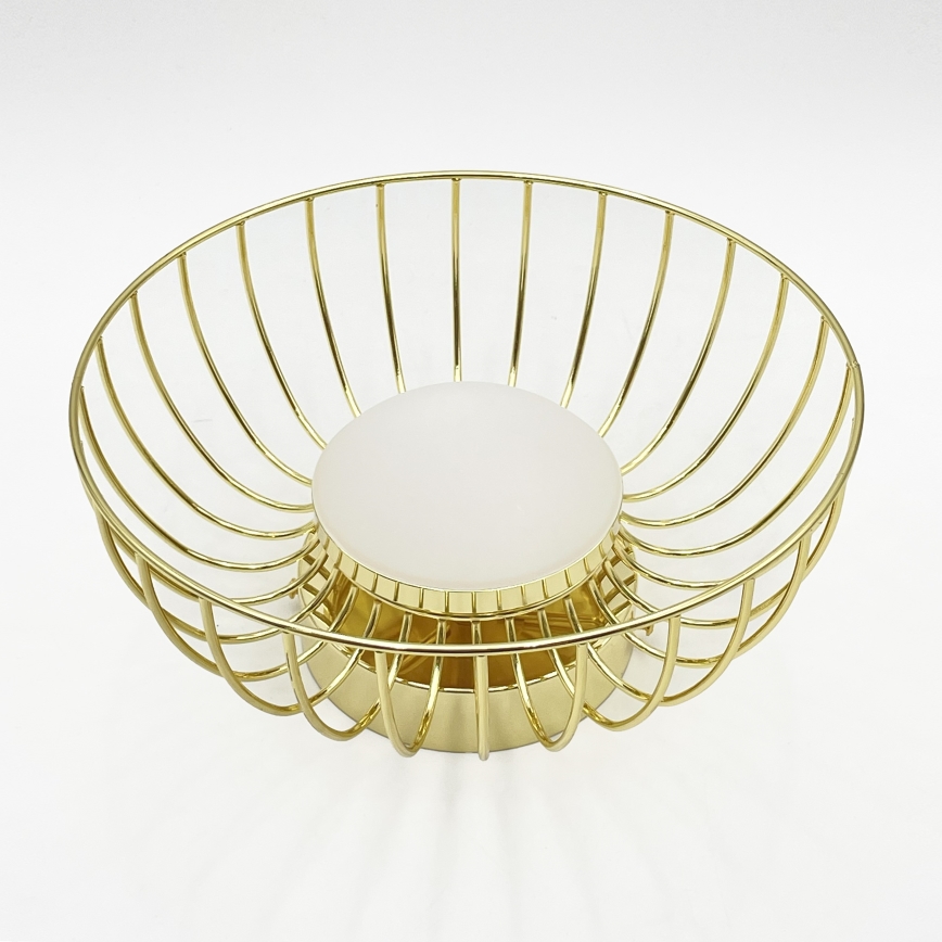 LED плафон BETSY LED/12W/230V Ø 25 см златист