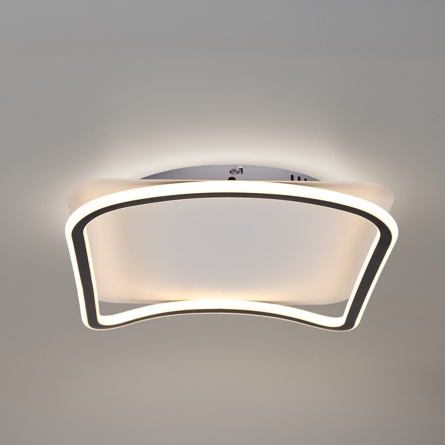 LED плафон CALI LED/30W/230V 40x40 cm черен