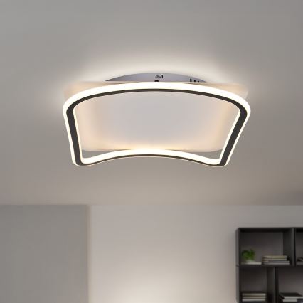 LED плафон CALI LED/30W/230V 40x40 cm черен