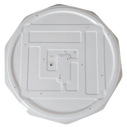 LED димируемо таванно осветително тяло HEX LED/72W/230V 3000-6000K Ø 50 см бяло + дистанционно управление