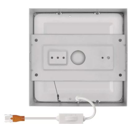 LED Плафон NEXXO LED/12,5W/230V 3000/3500/4000K 17x17 см бял