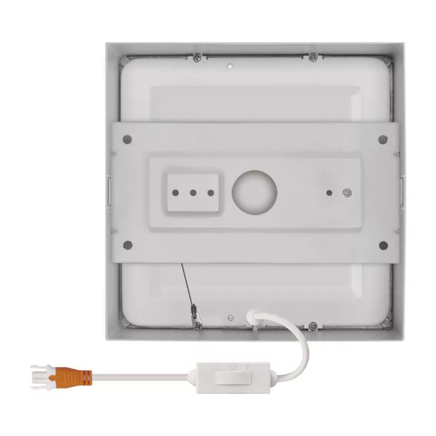 LED Плафон NEXXO LED/12,5W/230V 3000/3500/4000K 17x17 см бял