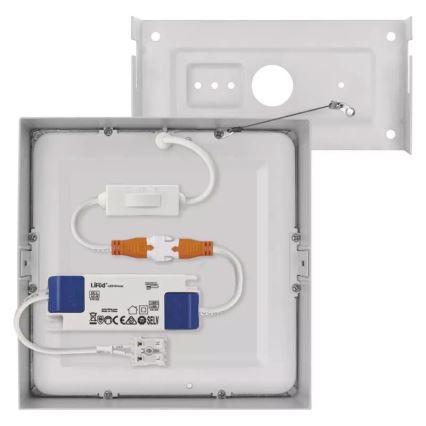 LED Плафон NEXXO LED/12,5W/230V 3000/3500/4000K 17x17 см бял