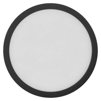 LED Плафон NEXXO LED/12,5W/230V 3000/3500/4000K Ø 17 см черен