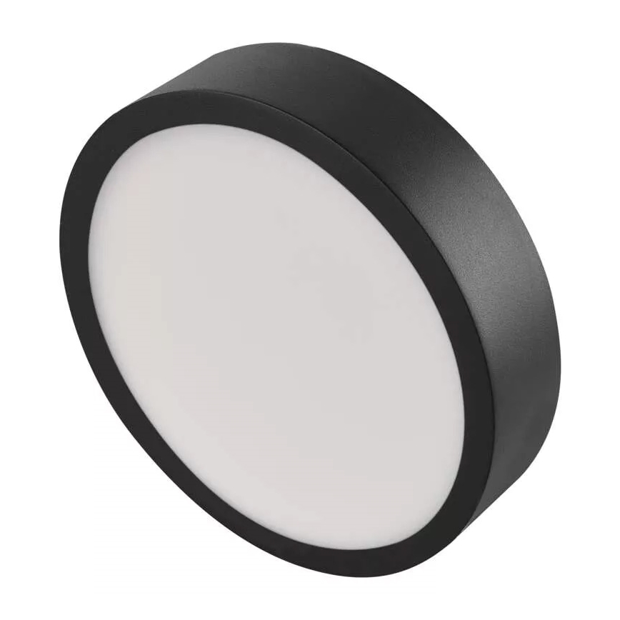 LED Плафон NEXXO LED/12,5W/230V 3000/3500/4000K Ø 17 см черен