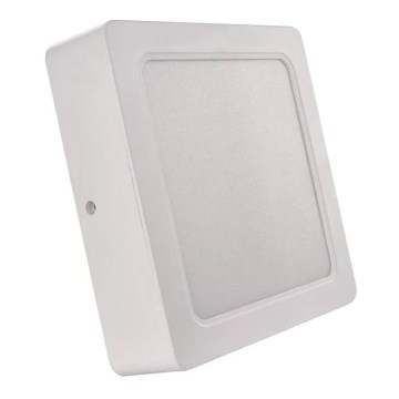 LED Плафон LED/18W/230V 17x17 см бял