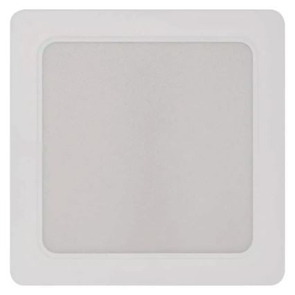 LED Плафон LED/18W/230V 17x17 см бял
