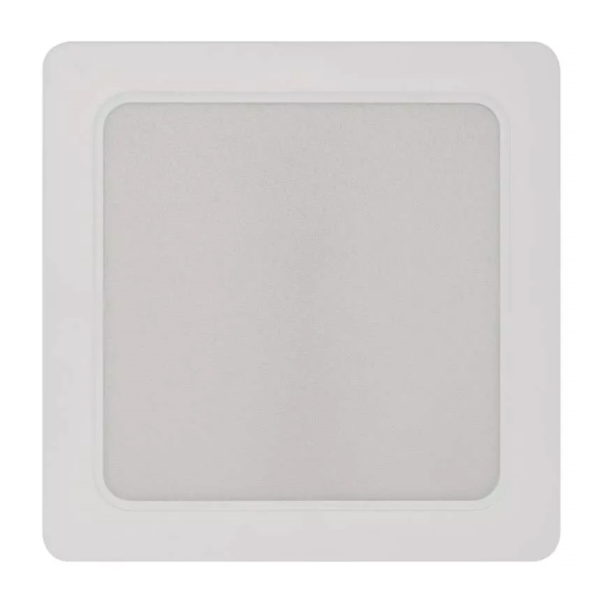 LED Плафон LED/18W/230V 17x17 см бял