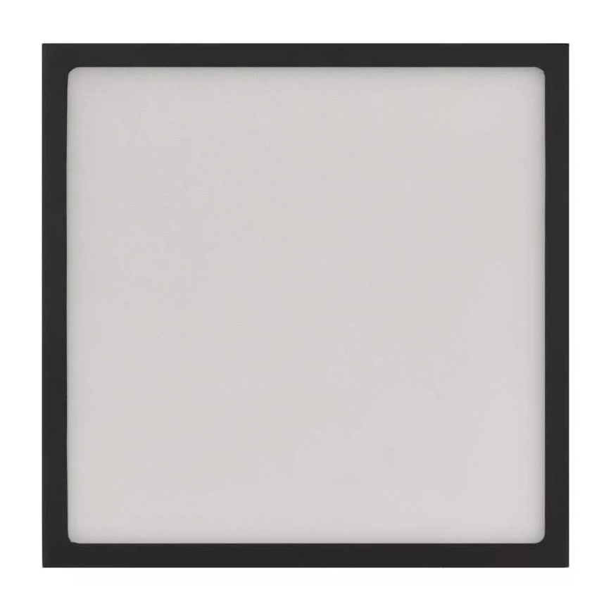 LED Плафон NEXXO LED/21W/230V 3000/3500/4000K 22,5x22,5 см черен
