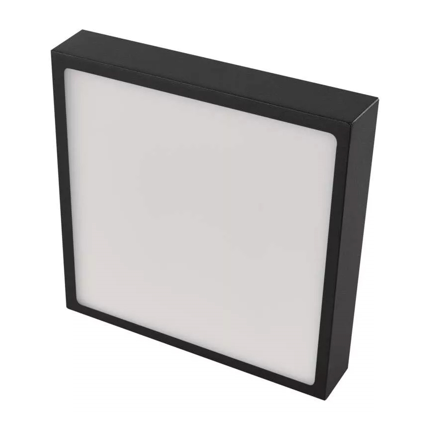 LED Плафон NEXXO LED/21W/230V 3000/3500/4000K 22,5x22,5 см черен