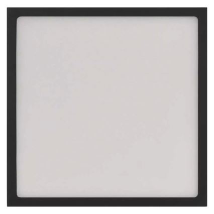 LED Плафон NEXXO LED/21W/230V 3000/3500/4000K 22,5x22,5 см черен