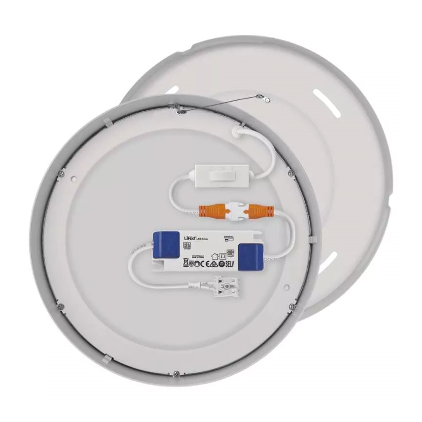 LED Плафон NEXXO LED/21W/230V 3000/3500/4000K Ø 22,5 см бял