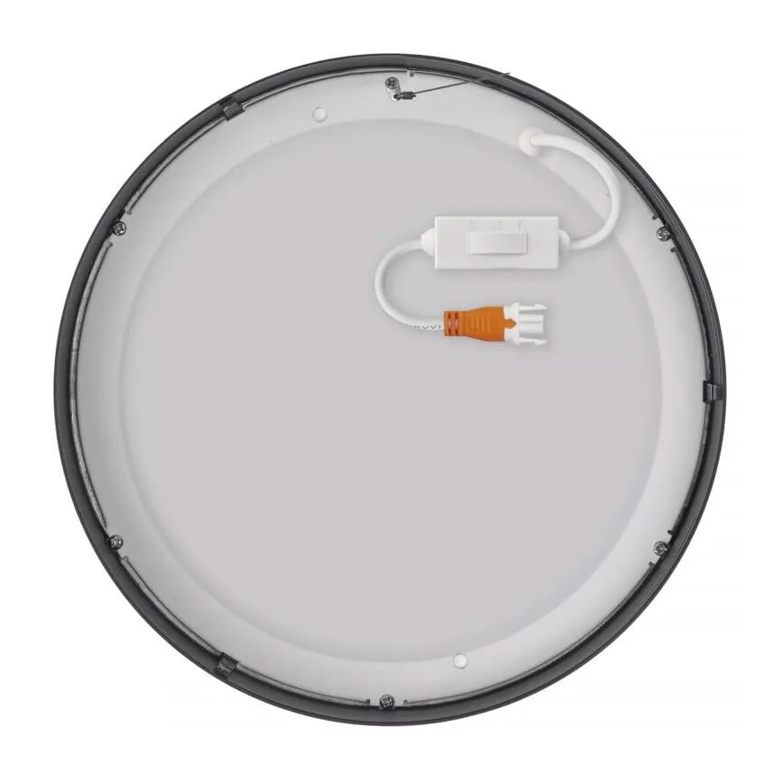 LED Плафон NEXXO LED/21W/230V 3000/3500/4000K Ø 22,5 см черен