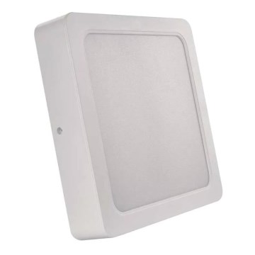LED Плафон LED/24W/230V 22x22 см бял