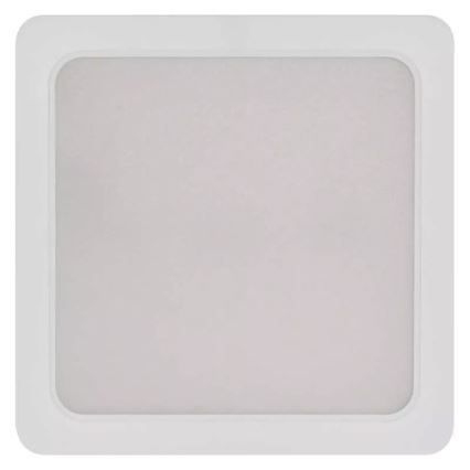 LED Плафон LED/24W/230V 22x22 см бял