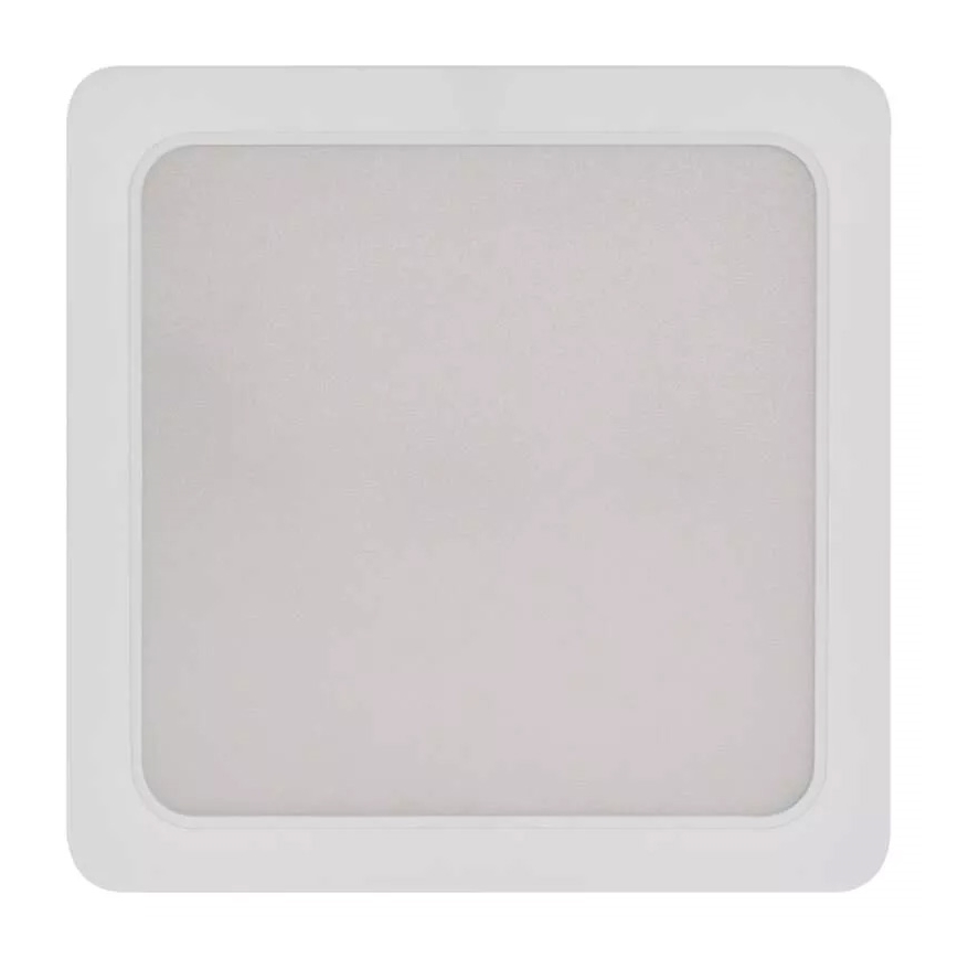 LED Плафон LED/24W/230V 22x22 см бял