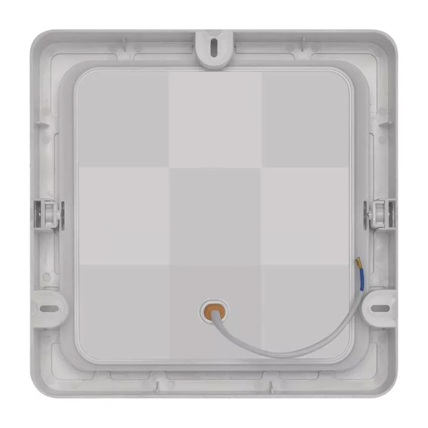 LED Плафон LED/24W/230V 22x22 см бял