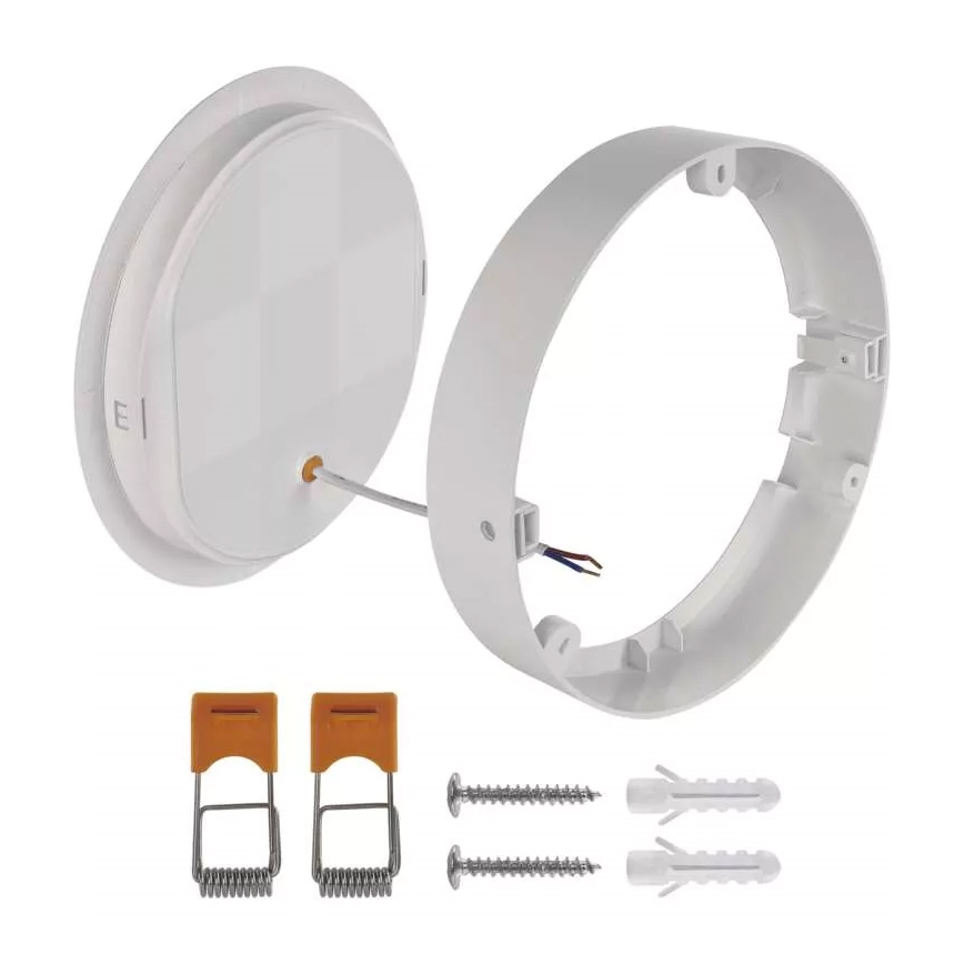 LED Плафон LED/24W/230V Ø 22 см бял