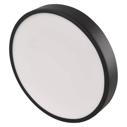 LED Плафон NEXXO LED/28,5W/230V 3000/3500/4000K Ø 30 см черен