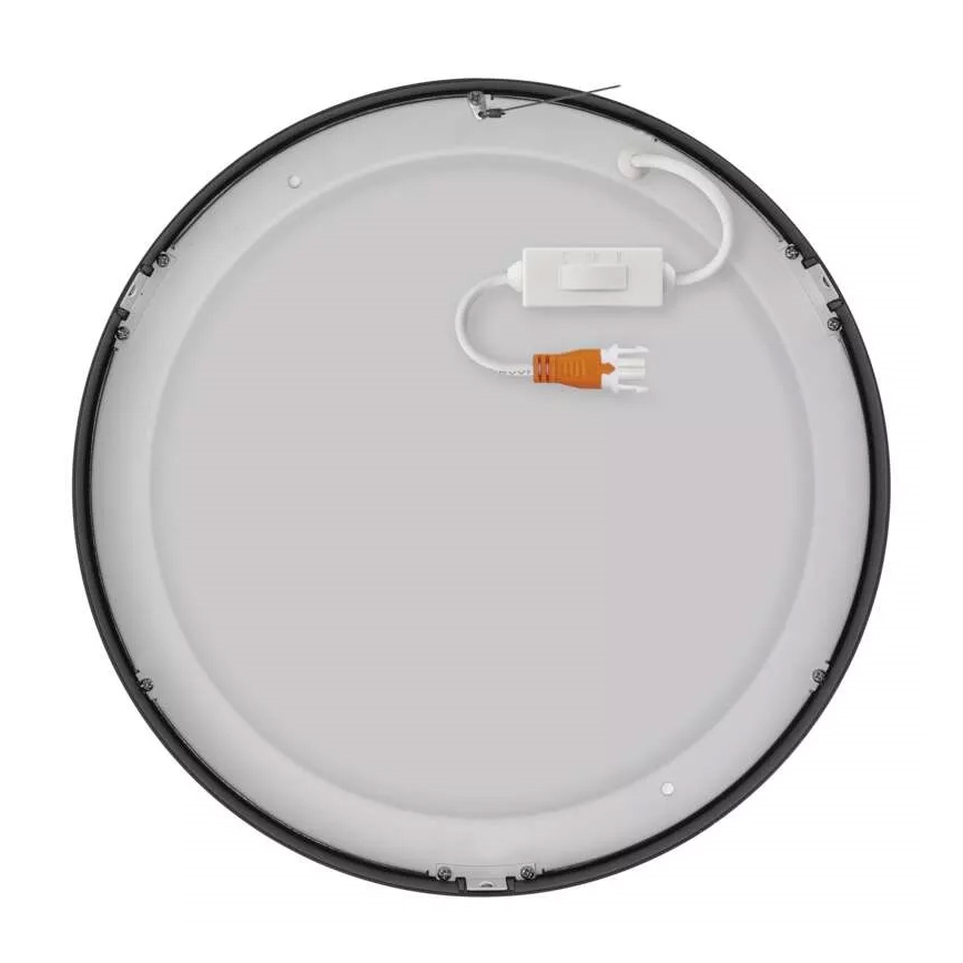 LED Плафон NEXXO LED/28,5W/230V 3000/3500/4000K Ø 30 см черен