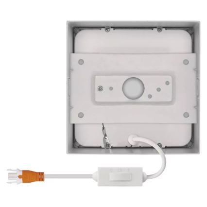 LED Плафон NEXXO LED/7,6W/230V 3000/3500/4000K 12x12 см бял