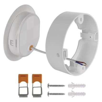 LED Плафон LED/9W/230V Ø 12 см бял