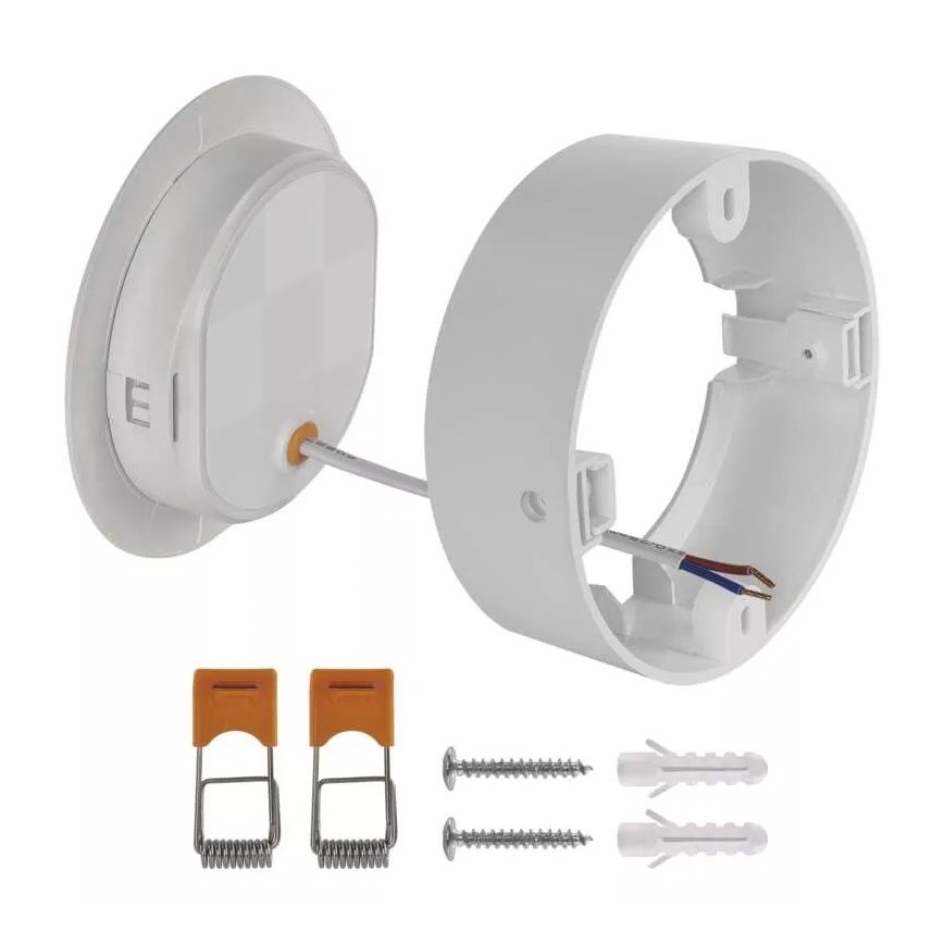LED Плафон LED/9W/230V Ø 12 см бял