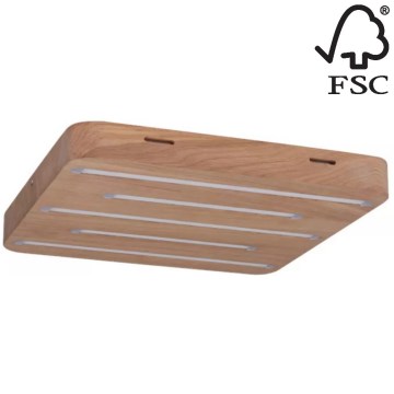 LED Плафон NEELE 5xLED/3.9W/230V oak - FSC сертифициран