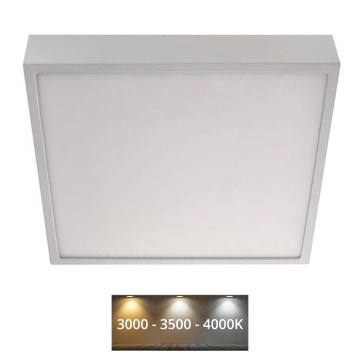 LED Плафон NEXXO LED/28,5W/230V 3000/3500/4000K 30x30 см бял