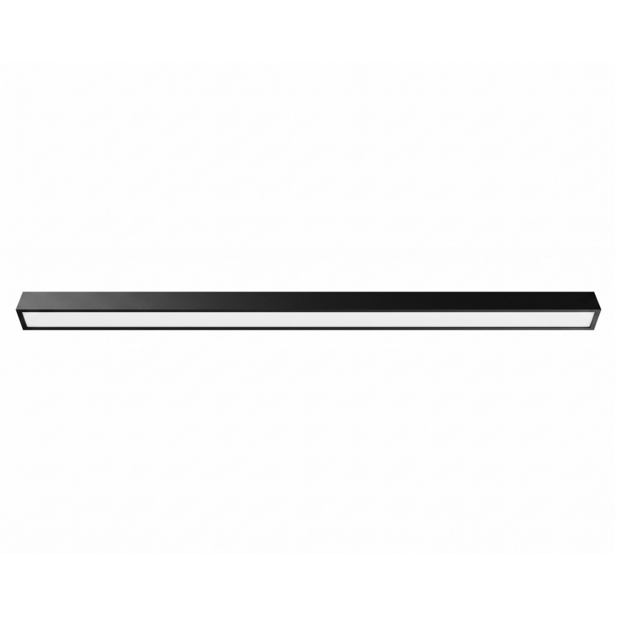 LED плафон/полилей на кабел LED/44W/230V 4000K 120 cm черен
